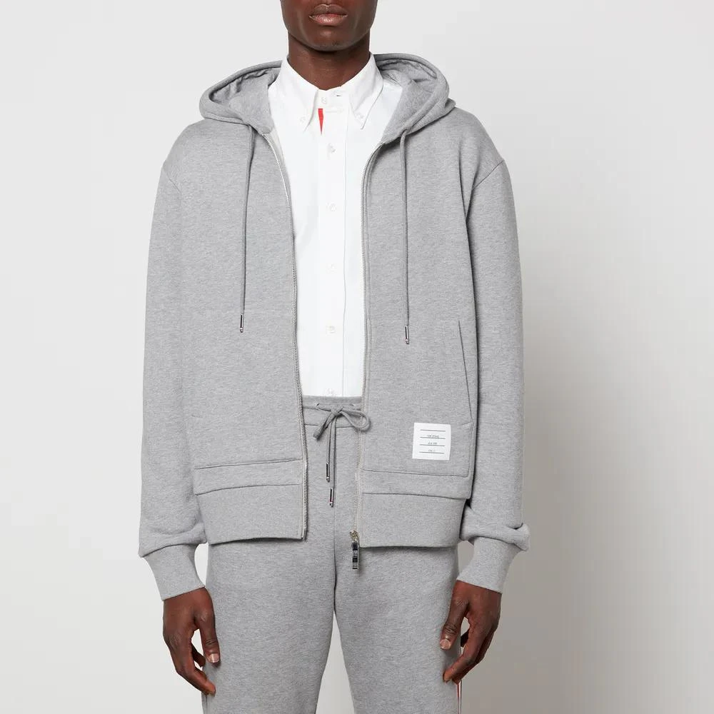 商品Thom Browne|Thom Browne Men's Tricolour Stripe Classic Zip Hoodie,价格¥4425,第1张图片