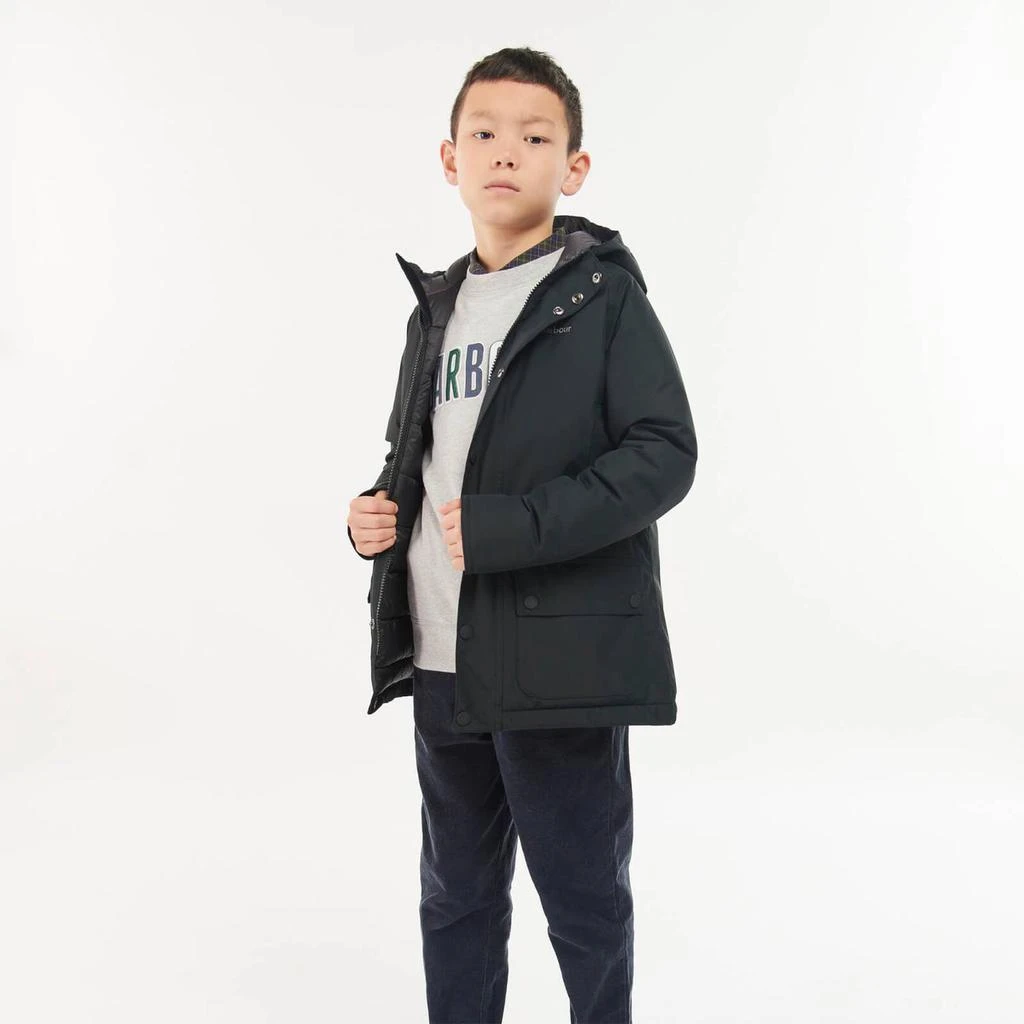 商品Barbour|Barbour Kids' Beaufort Shell Showerproof Jacket,价格¥452,第3张图片详细描述