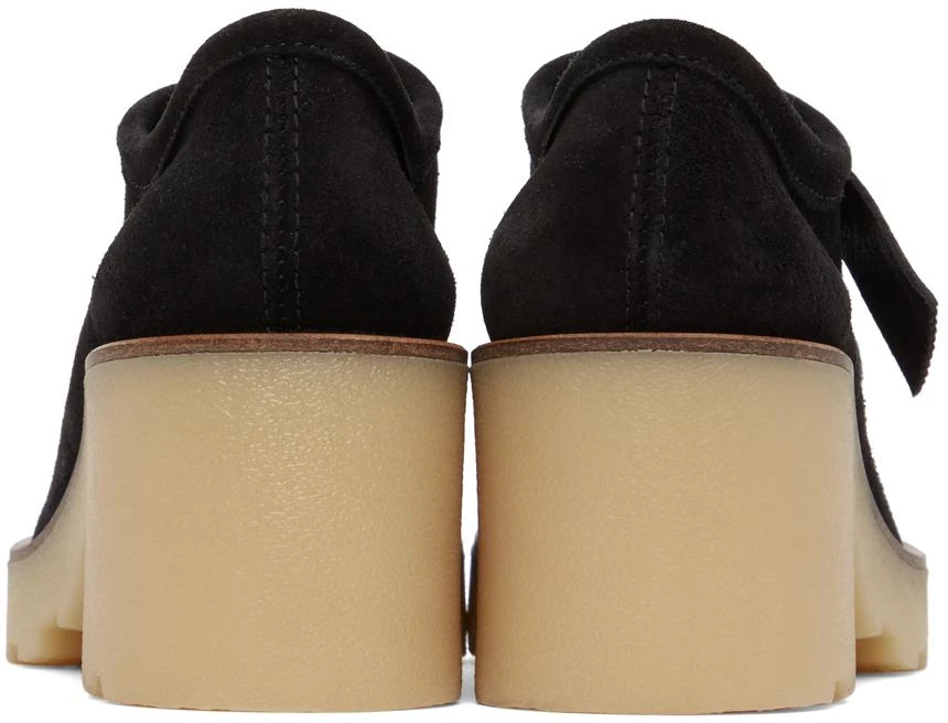 商品Clarks|Black Wallabee Block Heels,价格¥1758,第4张图片详细描述