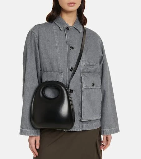 商品Lemaire|Egg leather shoulder bag,价格¥14320,第2张图片详细描述