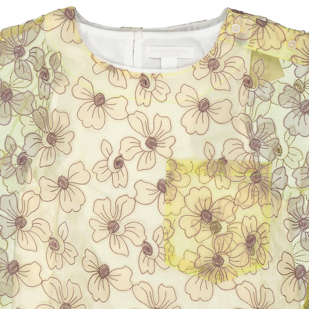 Burberry Kids Roxy Short Sleeve Floral Dress, Size 14Y商品第3张图片规格展示