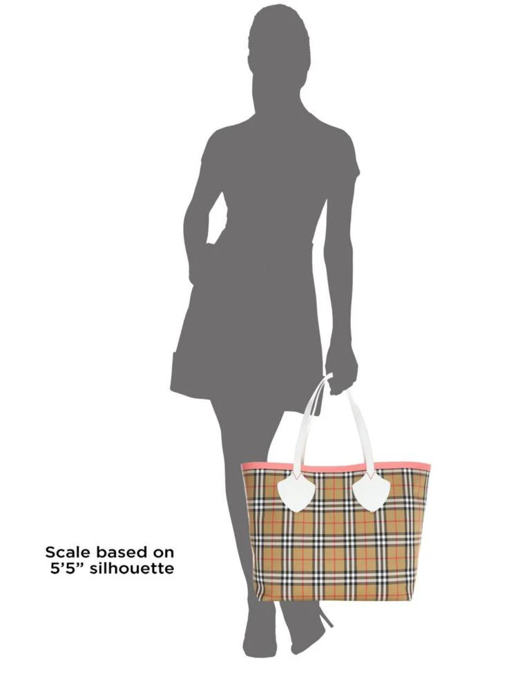商品Burberry|Check 超大号托特包,价格¥10817,第3张图片详细描述