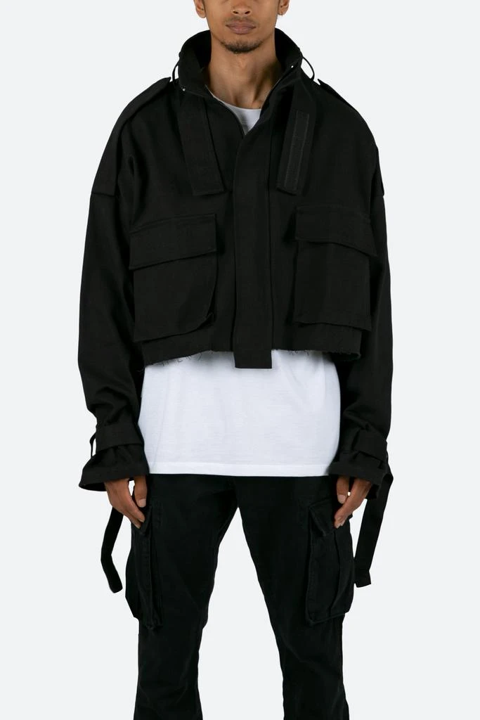 商品MNML|Cropped M65 Jacket - Black,价格¥362,第1张图片