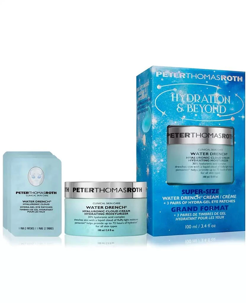 商品Peter Thomas Roth|4-Pc. Hydration & Beyond Water Drench Hyaluronic Cloud Cream & Hydra-Gel Eye Patches Set,价格¥321,第1张图片