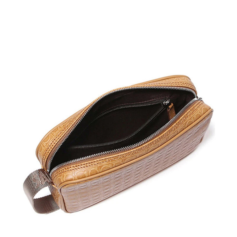 Salvatore Ferragamo 菲拉格慕 GAMMA SOFT系列男士印花手拎包 24-9490-0608825 商品