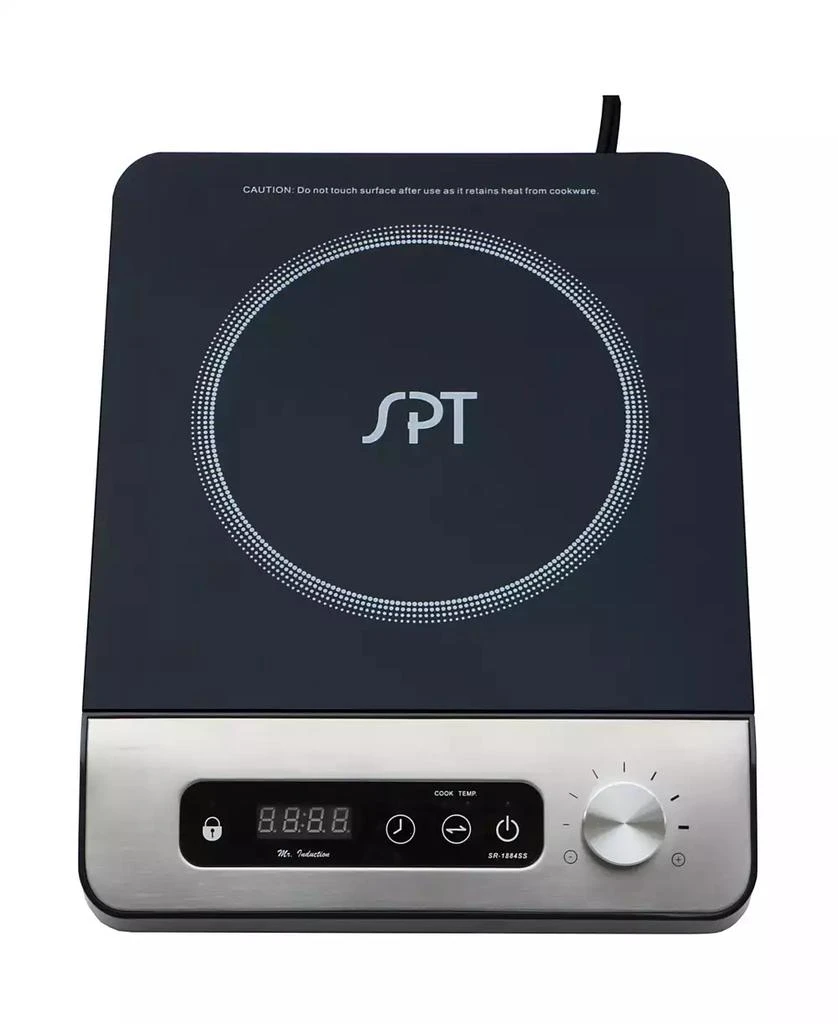 商品SPT Appliance Inc.|SPT 1650W Induction with Stainless Steel Panel and Control Knob,价格¥730,第1张图片