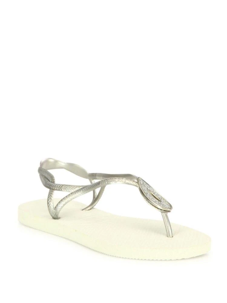 商品Havaianas|Luna Special Metallic Rubber Sandals,价格¥150,第1张图片