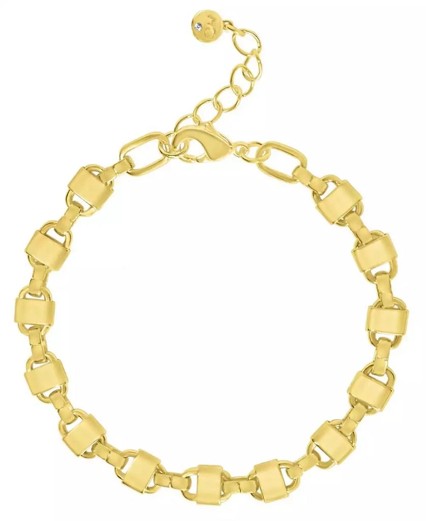 商品And Now This|18K Gold-Plated Link Bracelet,价格¥463,第1张图片