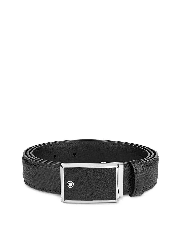 商品MontBlanc|Men's Sartorial Collection Black Buckle Belt,价格¥2622,第3张图片详细描述