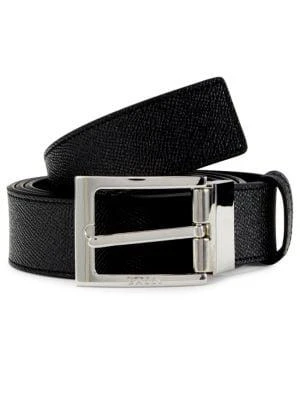 商品Bally|Reversible Leather Belt,价格¥1014,第1张图片