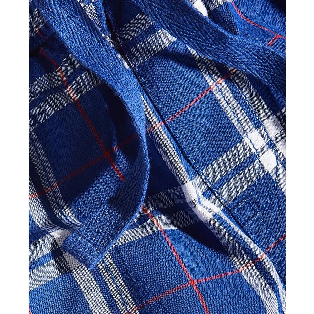 商品First Impressions|Baby Boys Plaid Boating Shorts, Created for Macy's,价格¥38,第3张图片详细描述