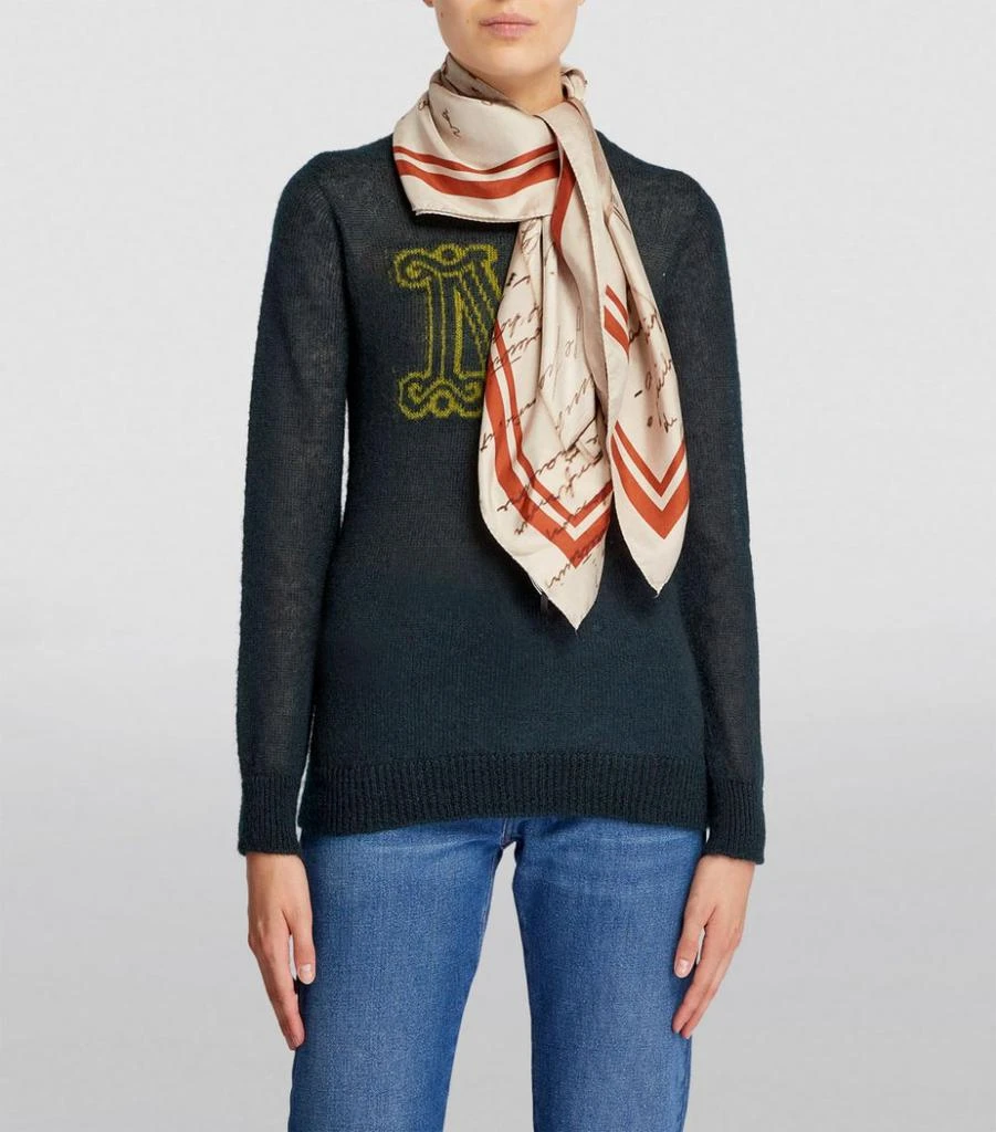 商品Max Mara|Silk Printed Scarf,价格¥1536,第5张图片详细描述