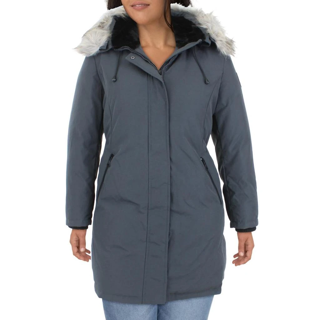 商品Vince Camuto|Vince Camuto Womens Warm Midi Down Coat,价格¥342,第1张图片