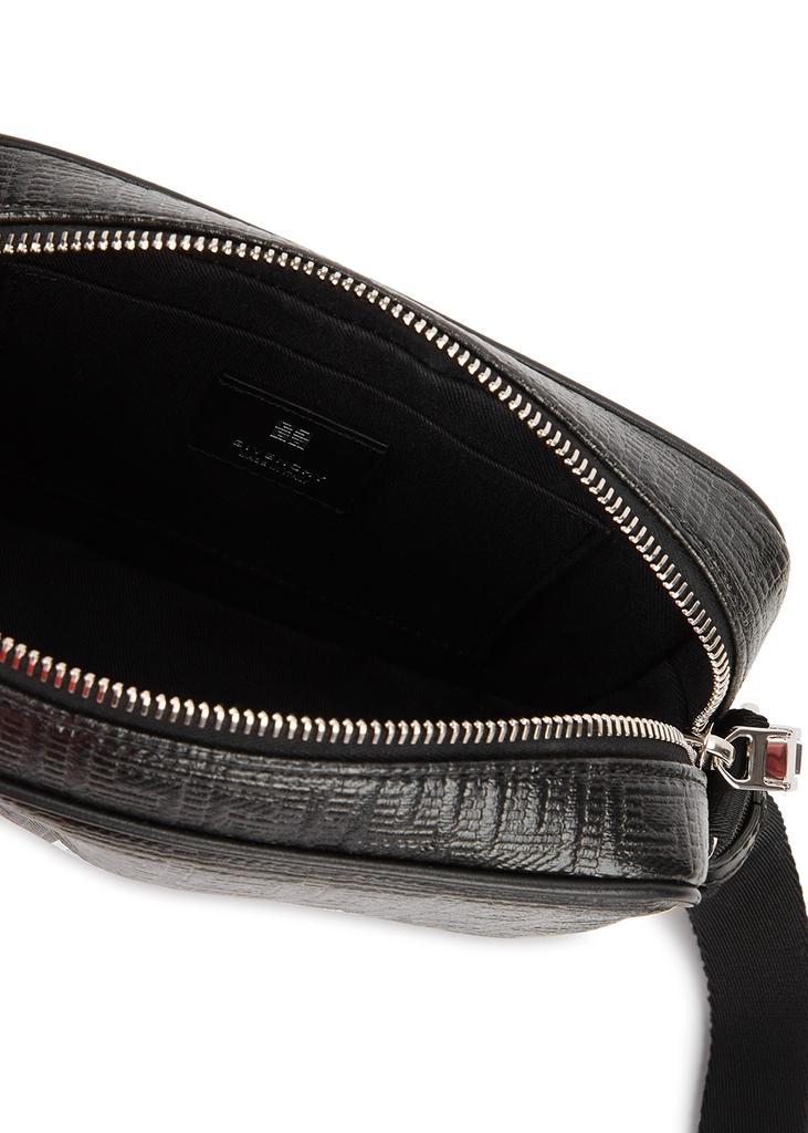 商品Givenchy|4G monogrammed black leather cross-body bag,价格¥6721,第6张图片详细描述