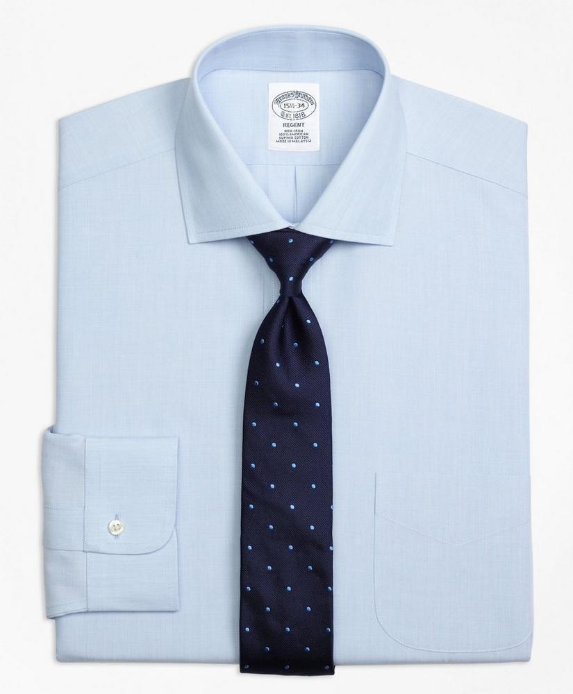 商品Brooks Brothers|Regent Regular-Fit Dress Shirt,  Non-Iron Spread Collar,价格¥368,第1张图片