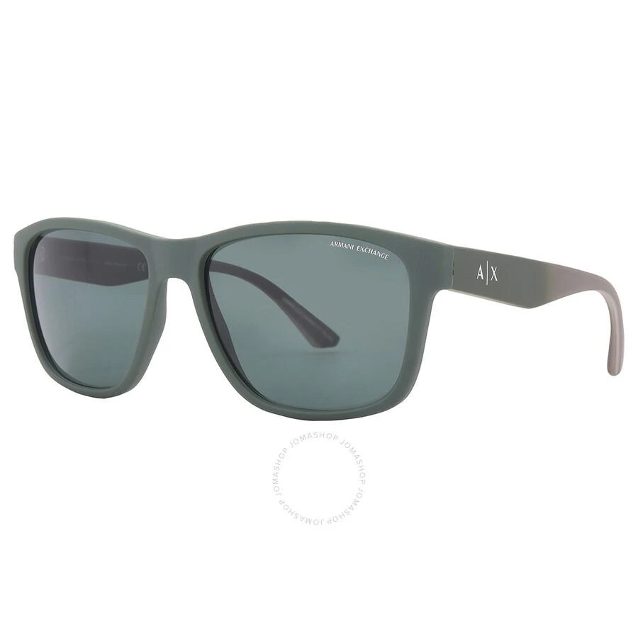 商品Armani Exchange|Grey Square Men's Sunglasses AX4135S 830171 59,价格¥261,第2张图片详细描述