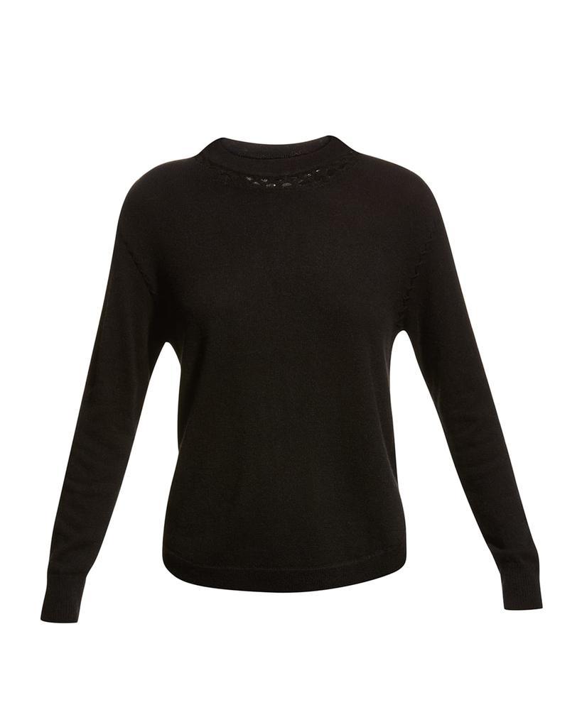 商品Kobi Halperin|Luna Wool-Cashmere Cutout Sweater,价格¥2565,第4张图片详细描述