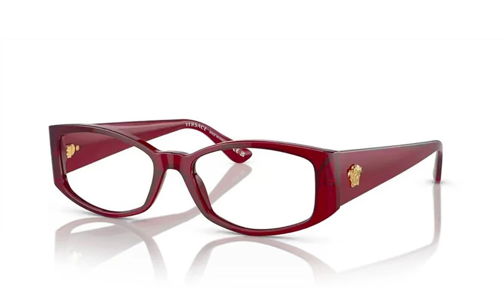 商品Versace|Versace Eyewear Rectangular Frame Glasses,价格¥1302,第2张图片详细描述