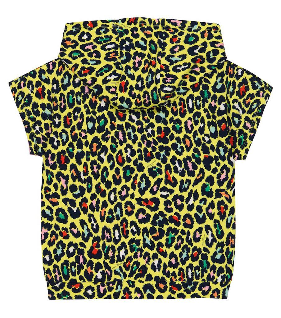 商品Marc Jacobs|豹纹印花短袖帽衫,价格¥424,第6张图片详细描述