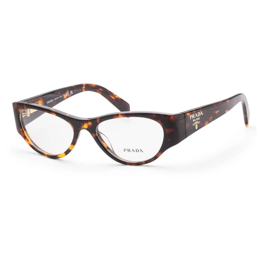 商品Prada|Prada 棕色 蝴蝶 眼镜,价格¥783,第1张图片