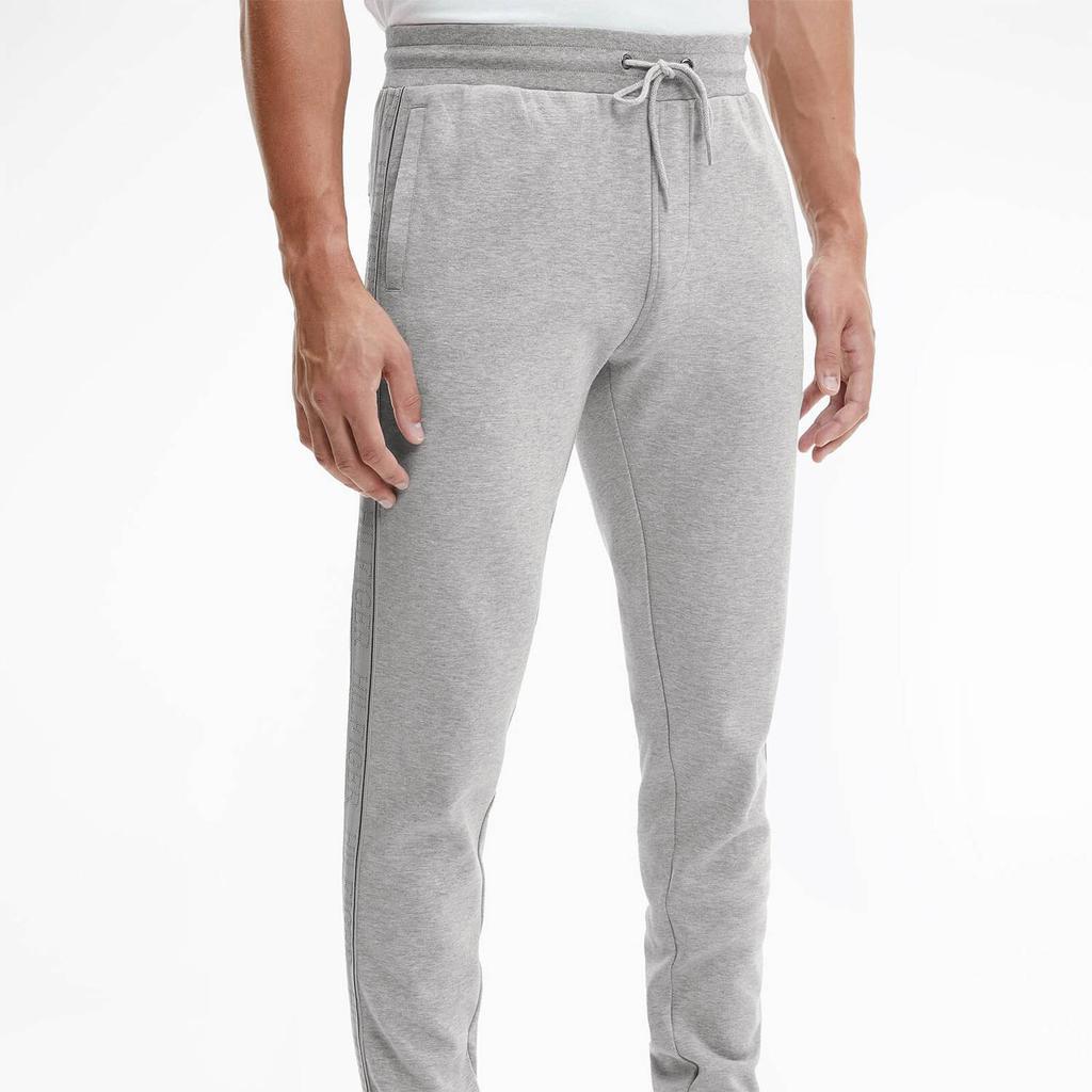 商品Tommy Hilfiger|Tommy Hilfiger Men's Branded Tape Sweatpants - Light Grey Heather,价格¥554,第1张图片