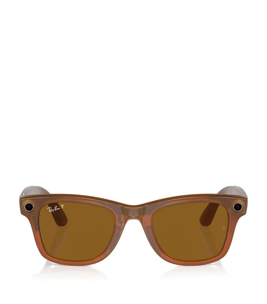 商品Ray-Ban|x Meta Smart Wayfarer Sunglasses,价格¥3081,第1张图片