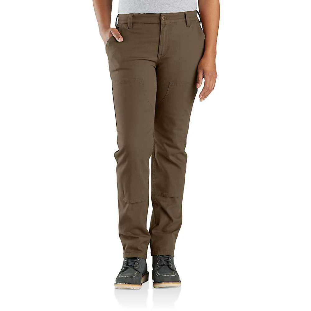 商品Carhartt|Carhartt Women's Rugged Flex Relaxed Fit Canvas Double Front Pant,价格¥577,第1张图片