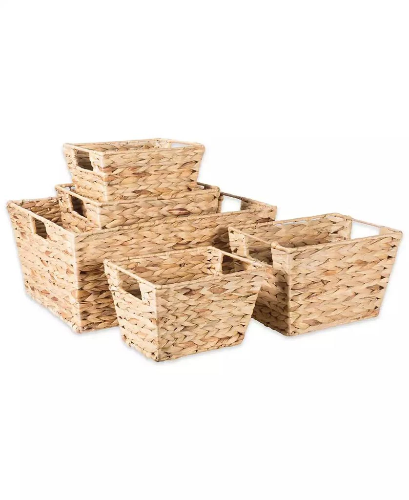 商品Design Imports|Water Hyacinth Basket Set of 5,价格¥616,第1张图片