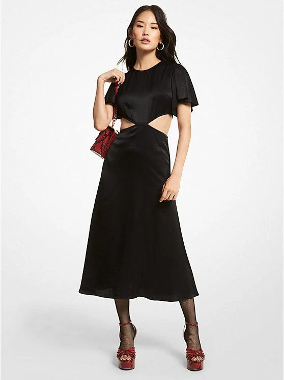 商品Michael Kors|Satin Cutout Dress,价格¥974,第1张图片