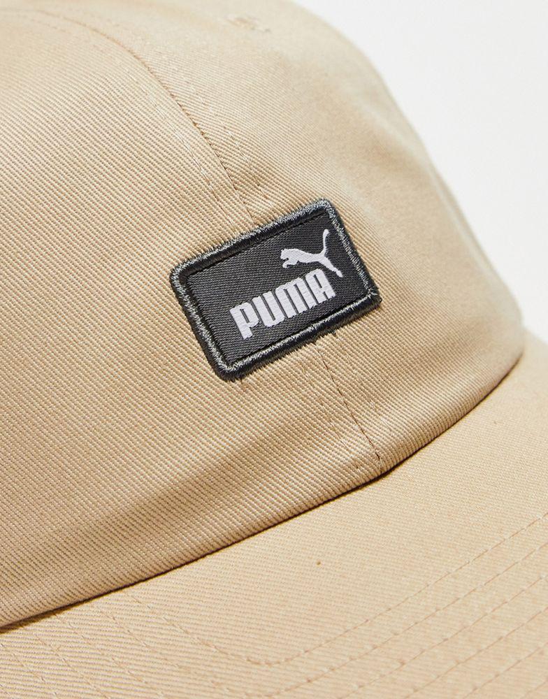 Puma logo cap in stone商品第4张图片规格展示