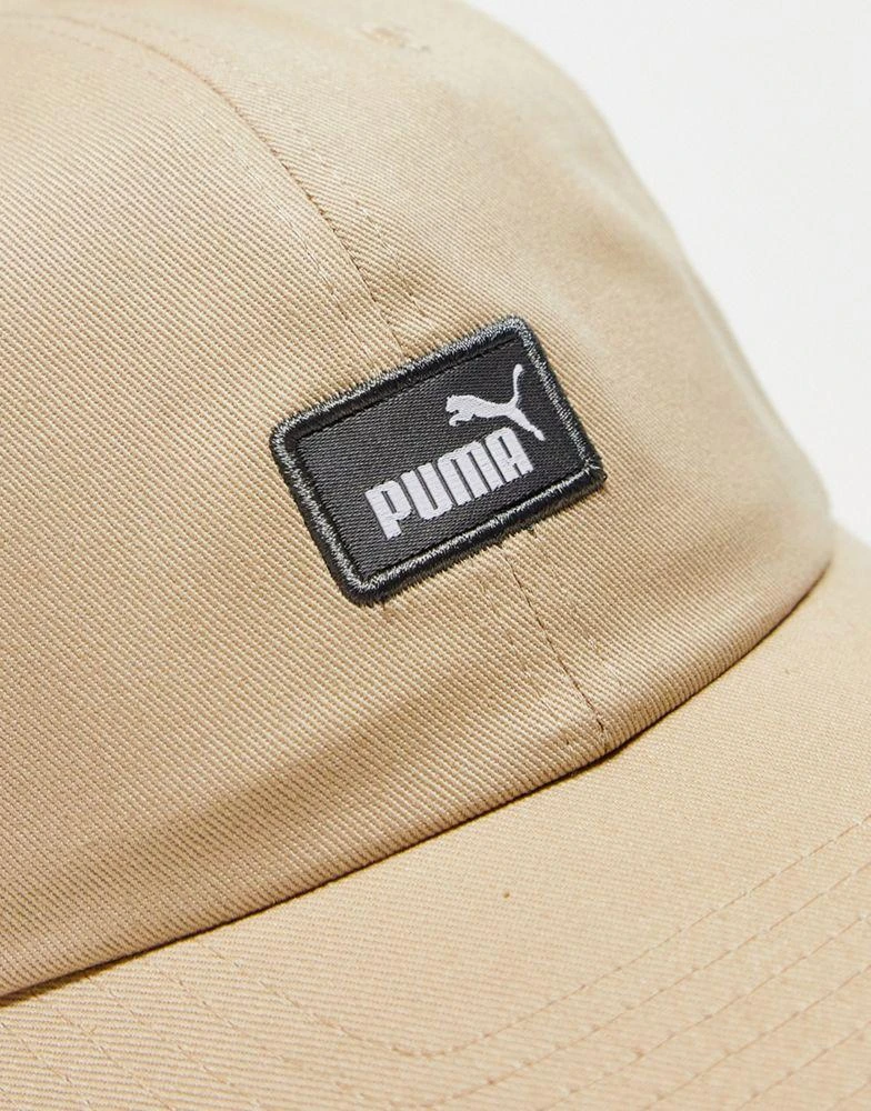 商品Puma|Puma logo cap in stone,价格¥72,第4张图片详细描述