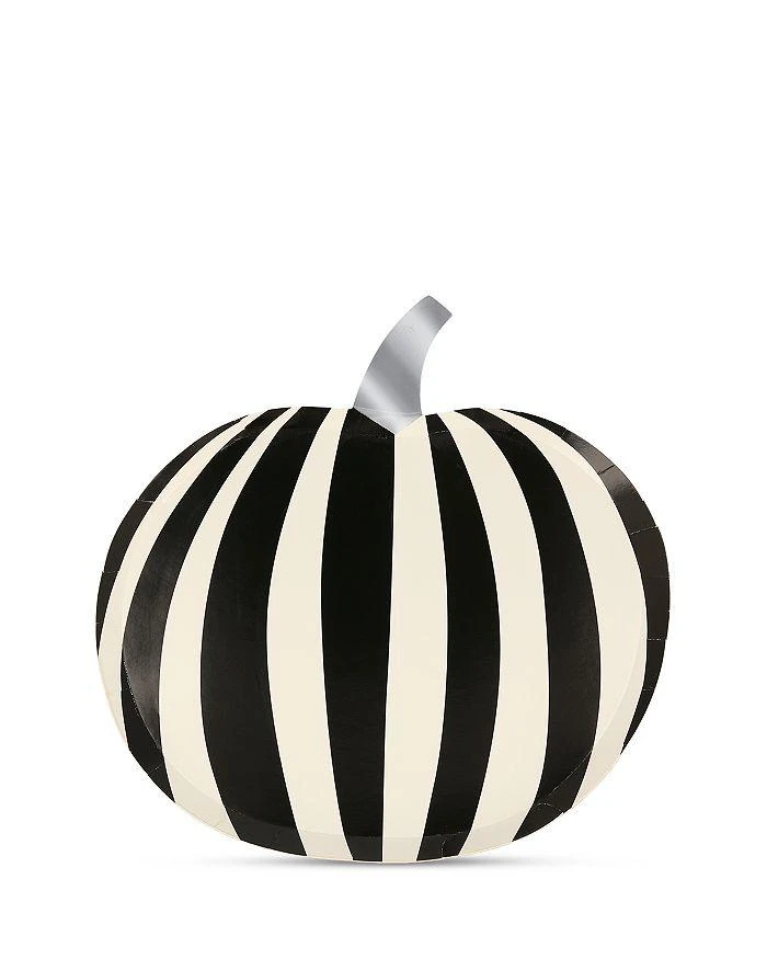 商品Meri Meri|Mod Pattern Pumpkin Plates, Pack of 8,价格¥29,第2张图片详细描述