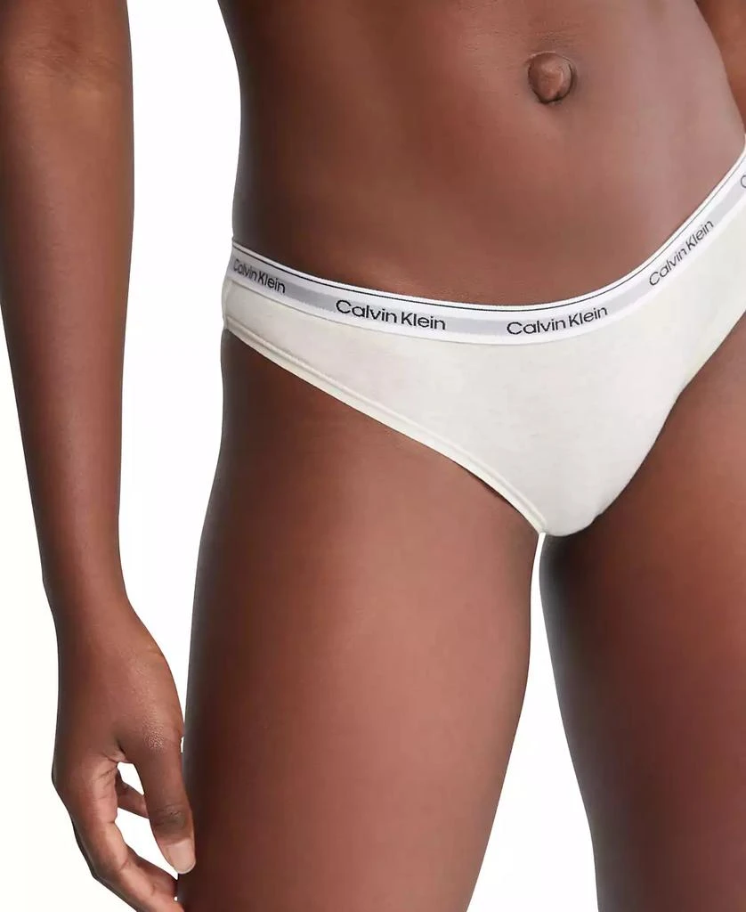 商品Calvin Klein|Women's Modern Logo Low-Rise Bikini Underwear QD5044,价格¥47,第3张图片详细描述