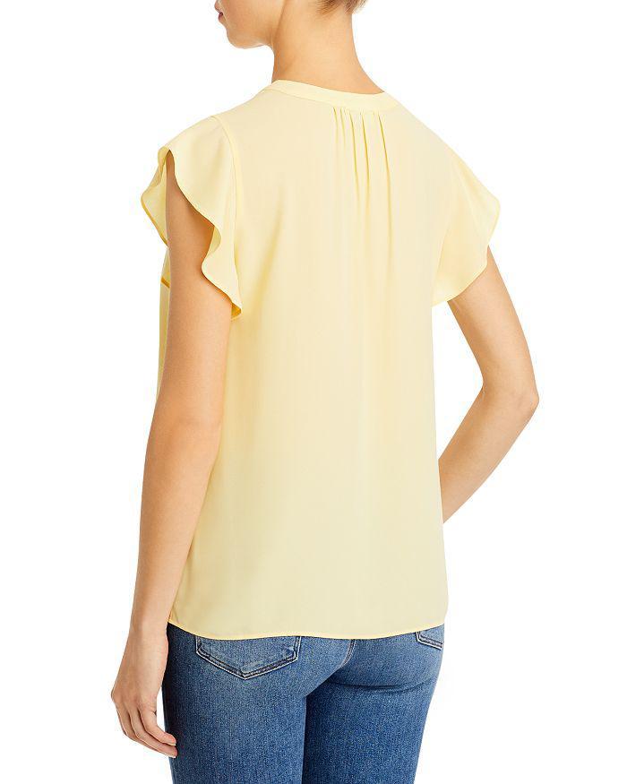 商品Tahari|Flutter Sleeve Top,价格¥146,第4张图片详细描述