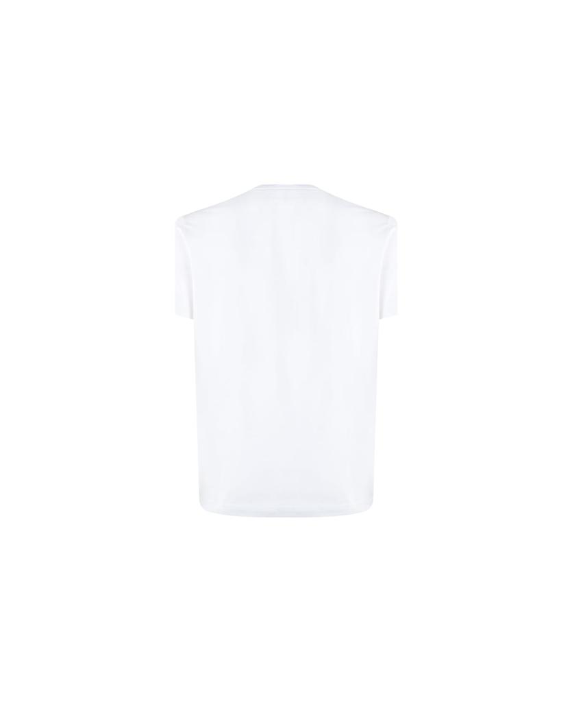 White Cotton T-shirt商品第3张图片规格展示