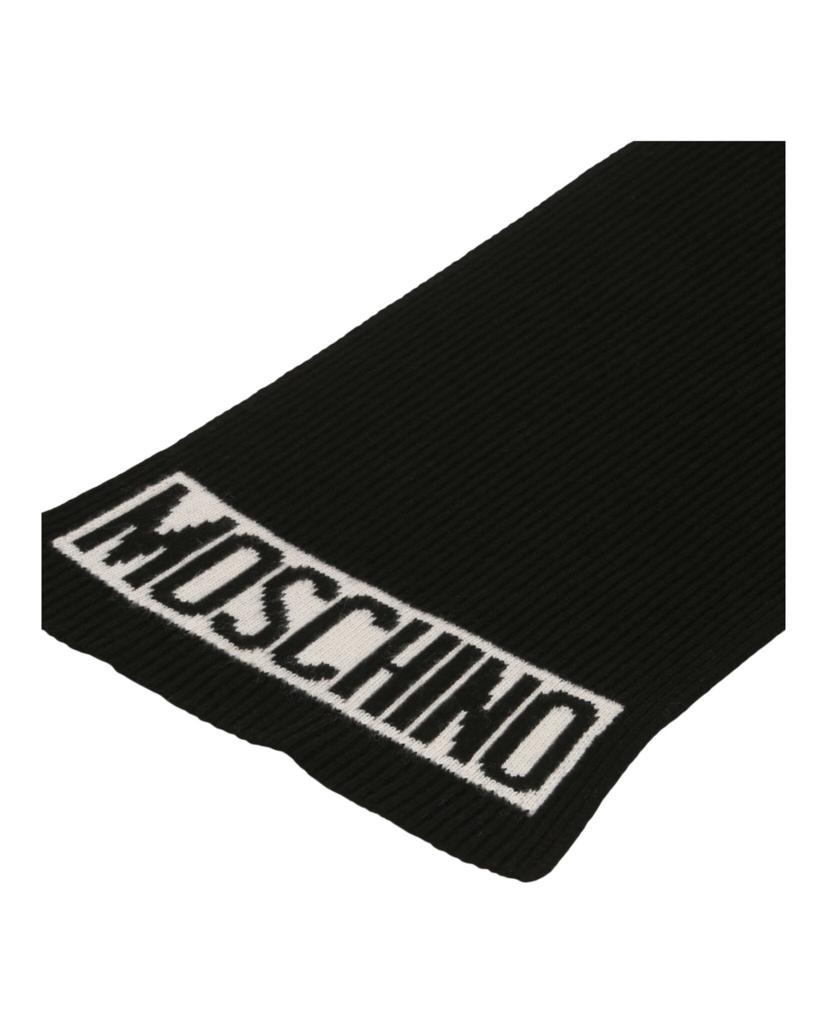 商品Moschino|Logo Wool Scarf,价格¥725,第5张图片详细描述