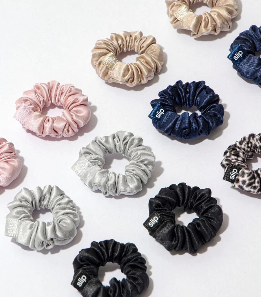 Pure Silk Minnie Scrunchies (Set of 12) 商品