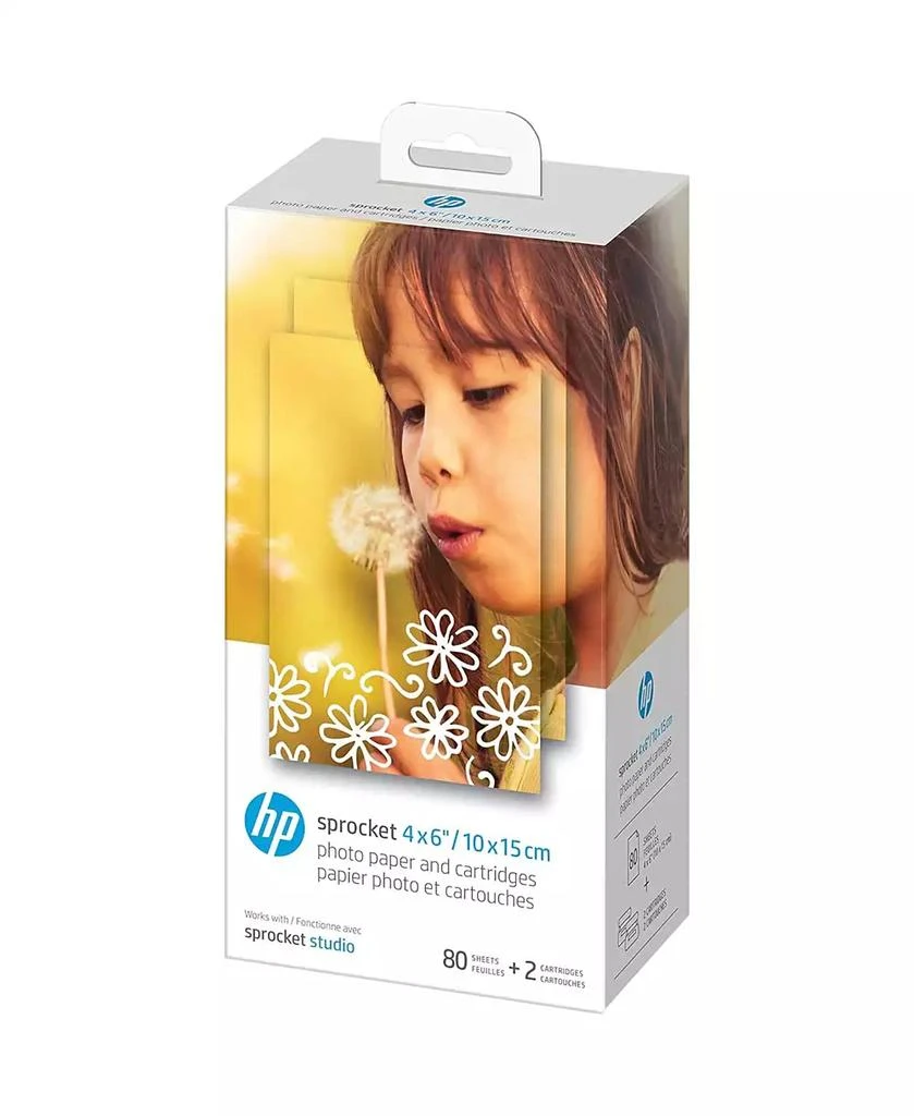 商品HP|Sprocket Studio Plus 4x6” Instant Photo Printer, Photo Album & More,价格¥1495,第2张图片详细描述