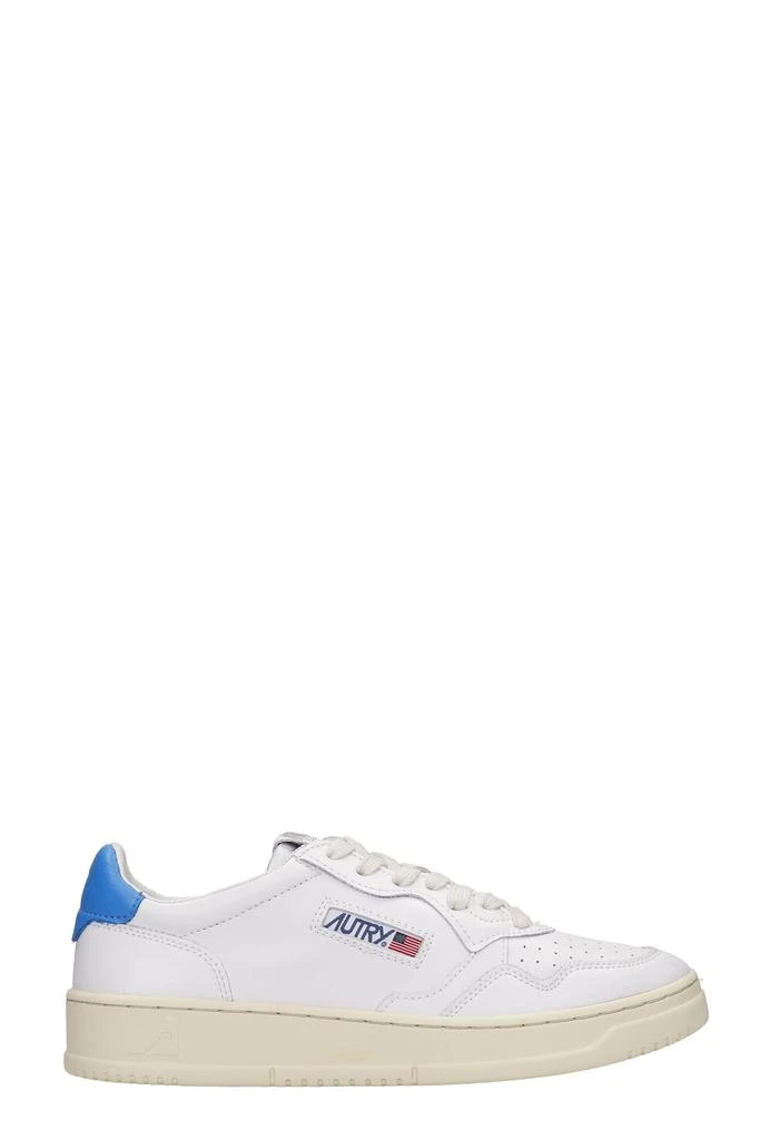 商品Autry|Autry 01 Sneakers In White Leather,价格¥1099,第1张图片