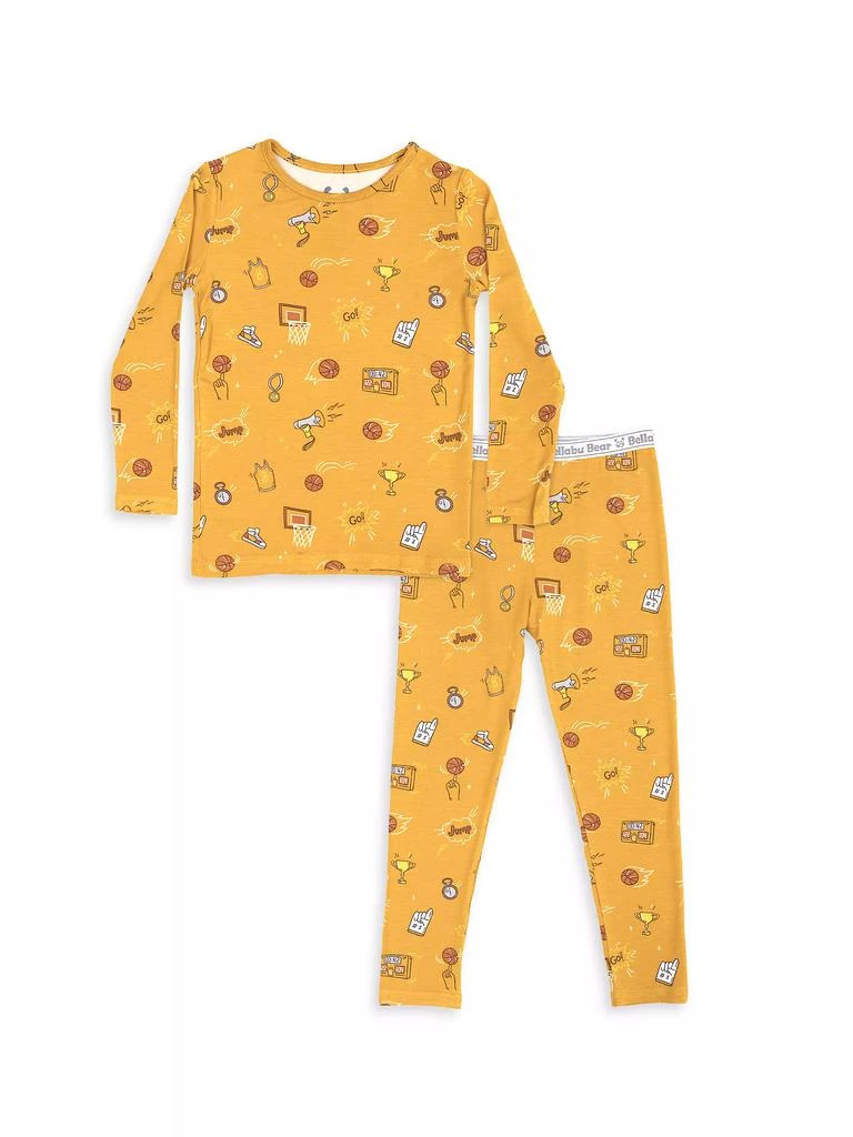 商品Bellabu Bear|Baby's, Little Kid's &amp; Kid's Basketball Pajama Set,价格¥293,第1张图片