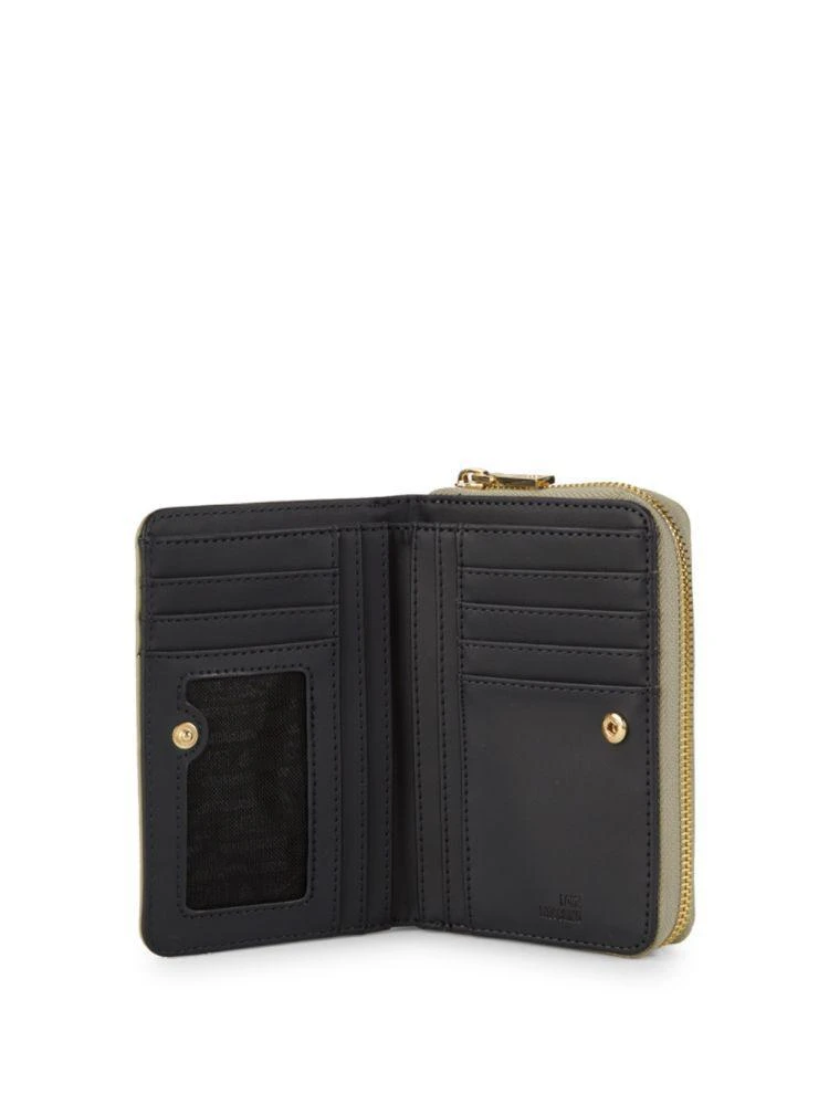 商品Moschino|Quilted Faux Leather Wallet,价格¥393,第4张图片详细描述