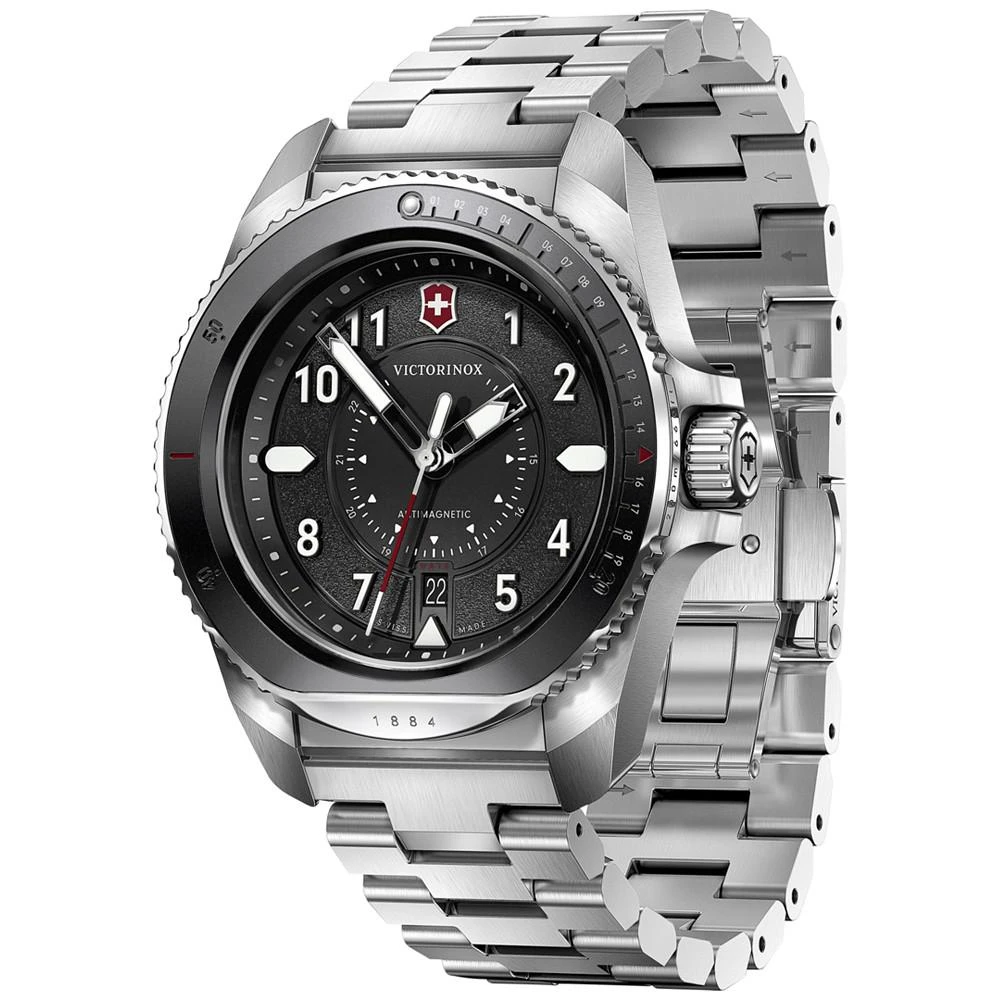 商品Victorinox|Men's Swiss Journey 1884 Stainless Steel Bracelet Watch 43mm,价格¥6003,第2张图片详细描述