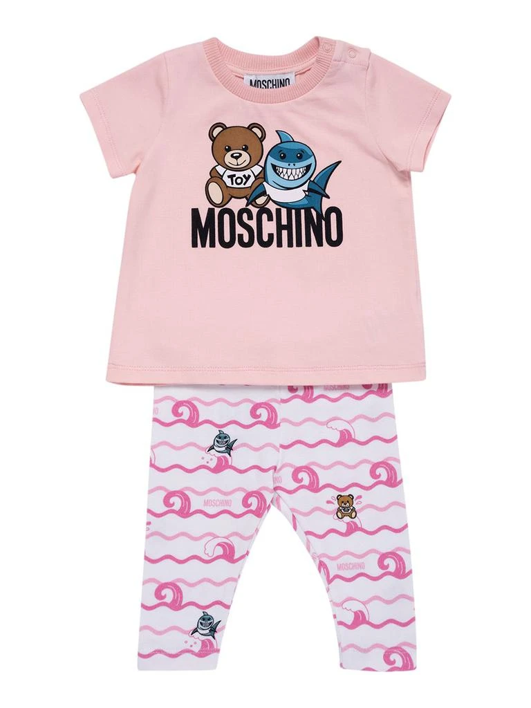 商品Moschino|Cotton Sweatshirt & Leggings,价格¥314,第1张图片