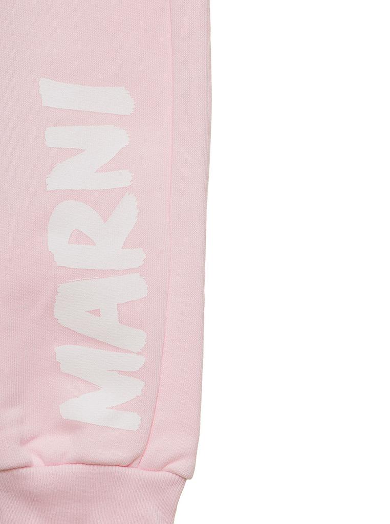 Marni Kids Babys Pink Tracksuit Pants With Logo商品第3张图片规格展示