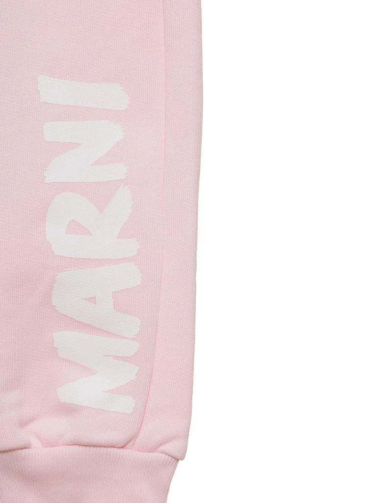 商品Marni|Marni Kids Babys Pink Tracksuit Pants With Logo,价格¥718,第3张图片详细描述