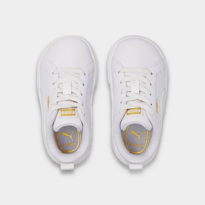 Kids' Toddler Puma Mayze Leather Stretch Lace Casual Shoes 商品