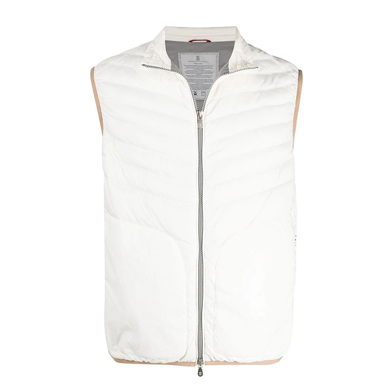 商品[国内直发] Brunello Cucinelli|BRUNELLO CUCINELLI 男士白色外套 MR4051712-CQ401,价格¥7640,第1张图片