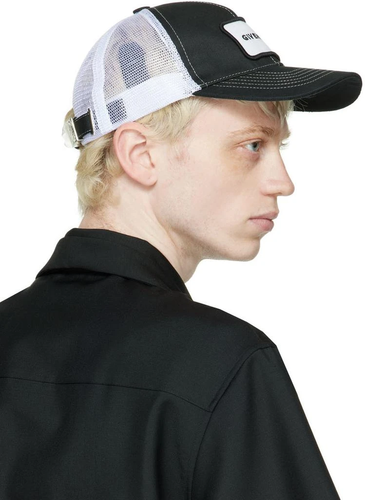 商品Givenchy|Black & White Trucker Cap,价格¥2401,第3张图片详细描述