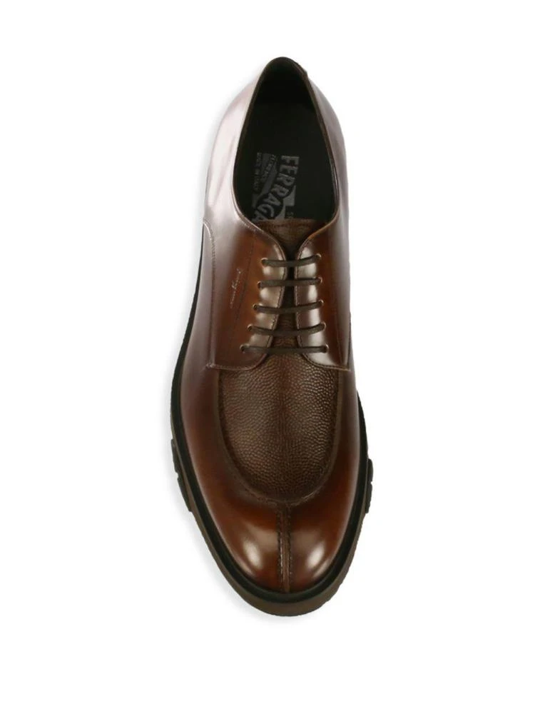 商品Salvatore Ferragamo|Dalton Leather Derbys,价格¥4950,第4张图片详细描述