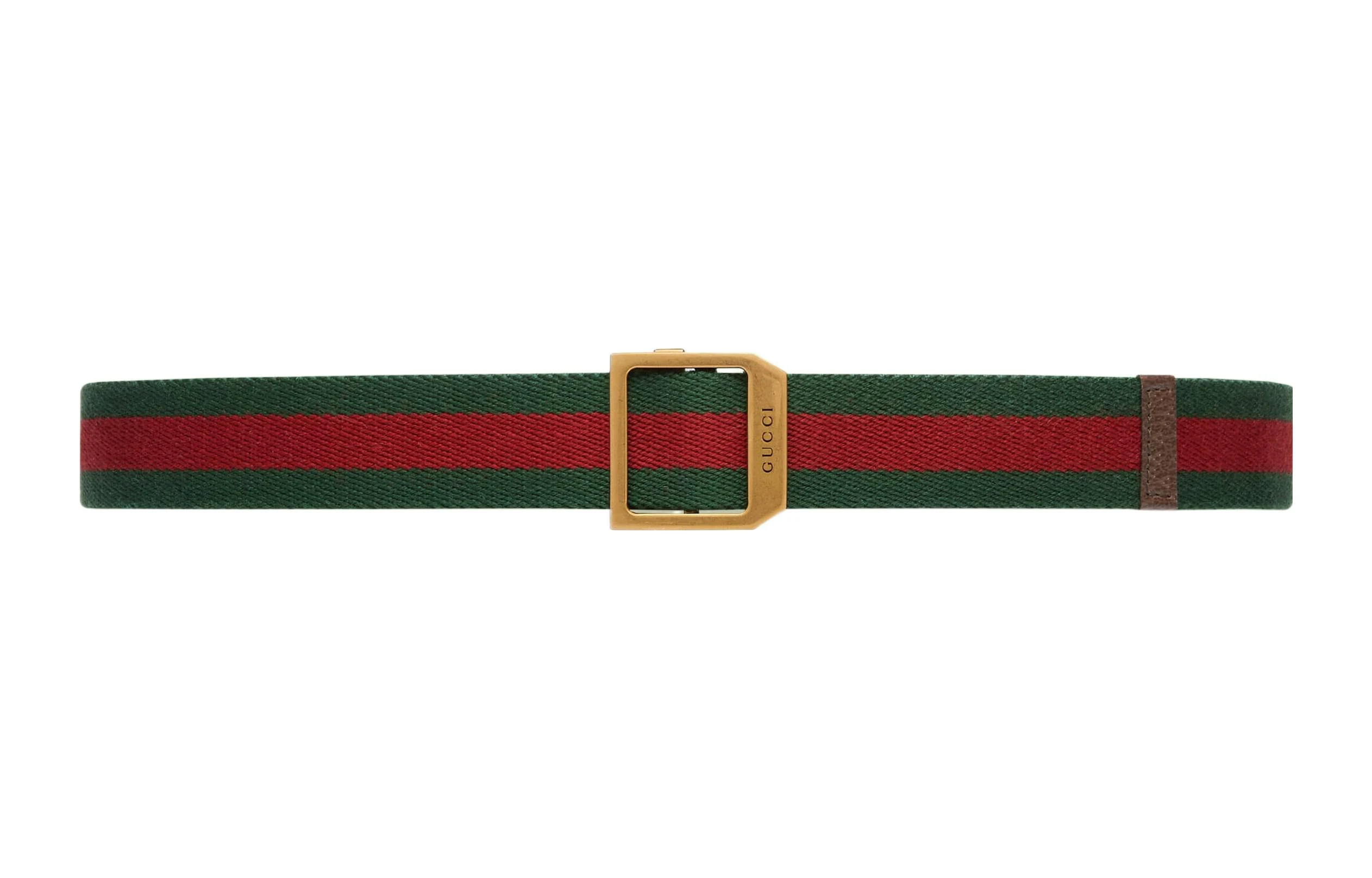 商品[国内直发] Gucci|古驰 经典配色 腰带 男女同款 宽3cm,价格¥2271,第3张图片详细描述